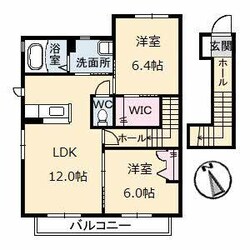 シャーメゾン・クルーの物件間取画像